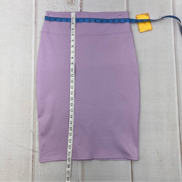 NWT Women Premium Nylon Ponte Stretch Office Pencil Skirt High Waist SIZE LARGE - Picture 12 of 16